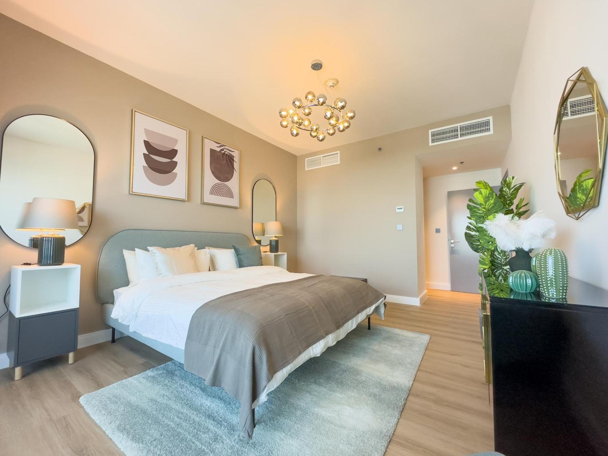 Elite - Modern 1br With Full Sea View * Dubai
